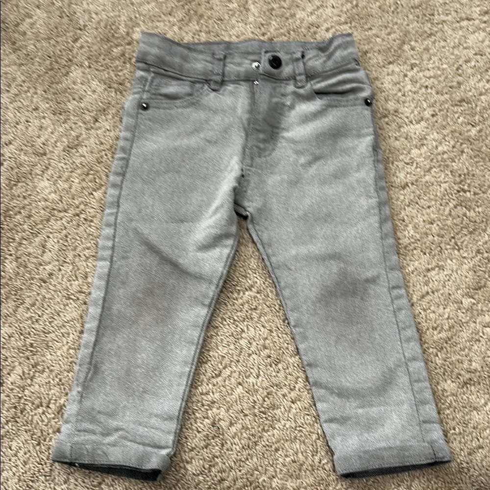 Little Boys Volcom Gray Straight-Leg Jeans